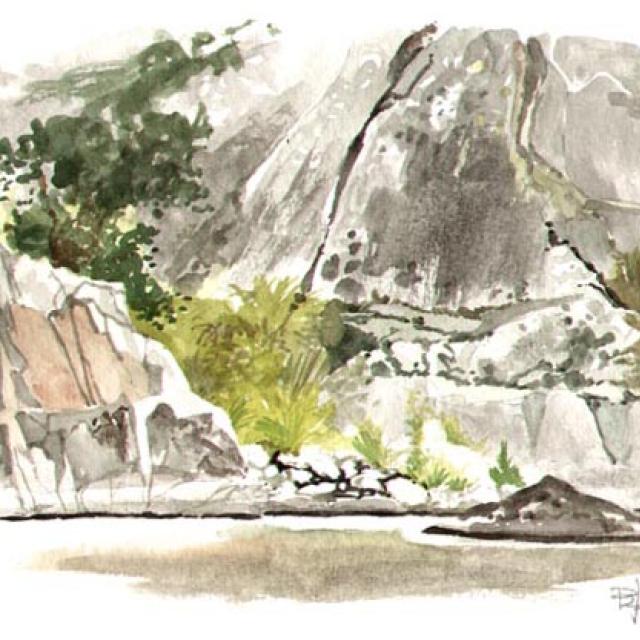 Sur la Baume (Ardèche)