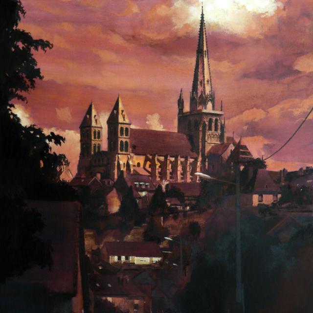 Autun (Bourgogne) - Rue du Faubourg Talus