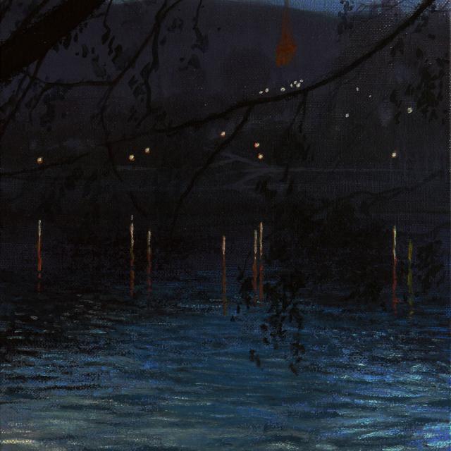 Autun (Bourgogne) - Depuis le plan d'eau du Vallon