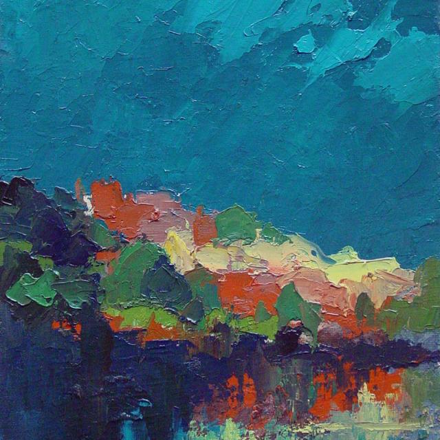 Morvan - Etang avant l'orage