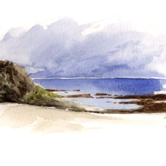 Noirmoutier - La plage à la pointe de Morin