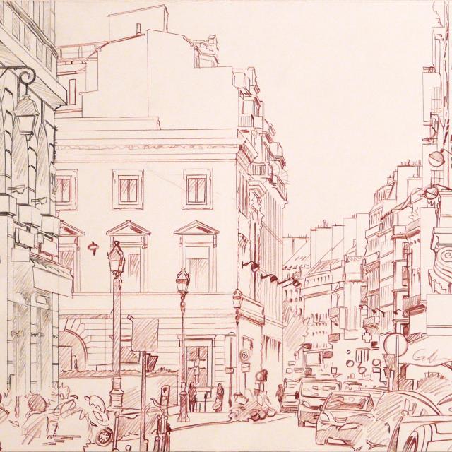 Paris 2e - Rue Notre-Dame-des-Victoires (en cours)