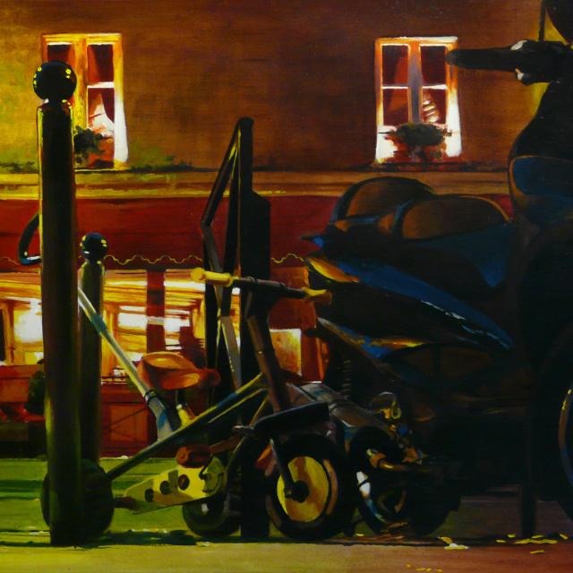 Paris 16e - Avenue Victor Hugo - Garé devant le Stella