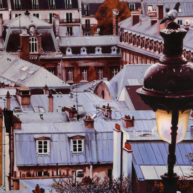 Paris 18e - Pigeon butte Montmartre