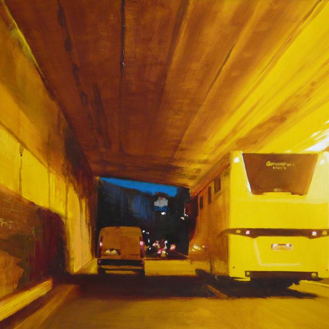 Paris - Périphérique sortie autoroute A6 porte d'Italie